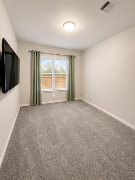 Spacious, unfurnished interior of a new home in Dunham Pointe, Cypress (Image 24). Spacious, unfurnished interior of a new home in Dunham Pointe, Cypress (Image 24).