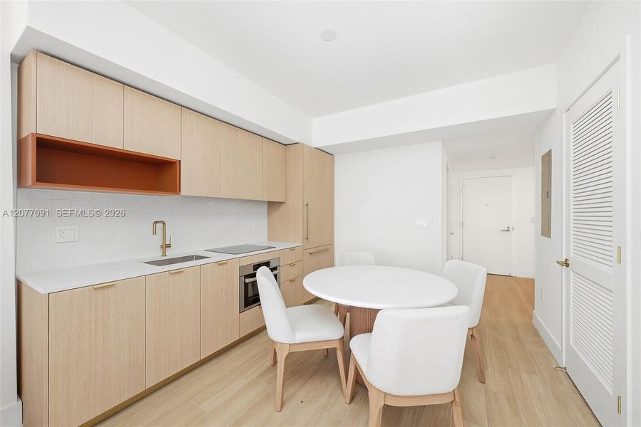 Furnished interior view inside a new home in , Miami (Image 15).