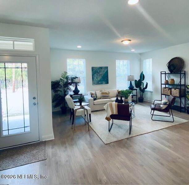 Furnished interior view inside a new home in , Jacksonville (Image 3).