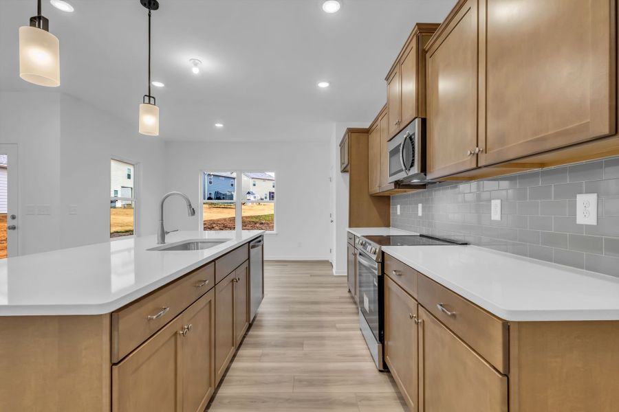 Furnished interior view inside a new home in Winston Place, Gallatin (Image 7).