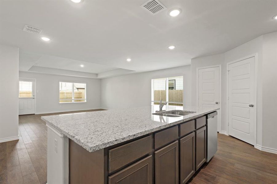 Furnished interior view inside a new home in Sycamore Landing, Fort Worth (Image 7).