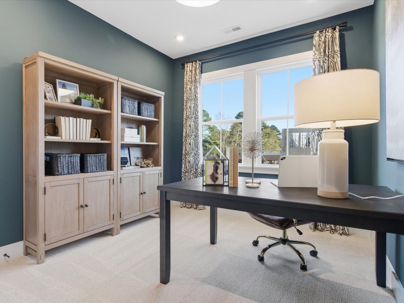 Representative furnished interior of a home built from the Regent by Tri Pointe Homes in Ascend, Charlotte (Image 14).