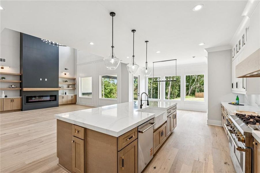 Furnished interior view inside a new home in , Hoschton (Image 17). Furnished interior view inside a new home in , Hoschton (Image 17).