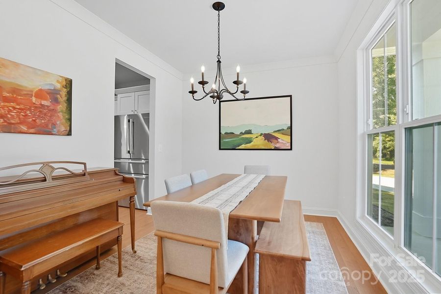 Furnished interior view inside a new home in , Charlotte (Image 12). Furnished interior view inside a new home in , Charlotte (Image 12).