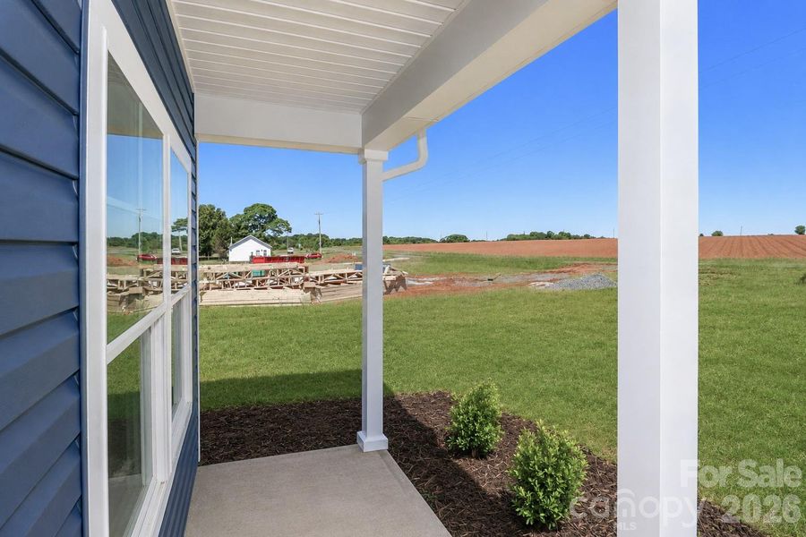 Exterior details and patio area of a home in , Stony Point (Image 22).