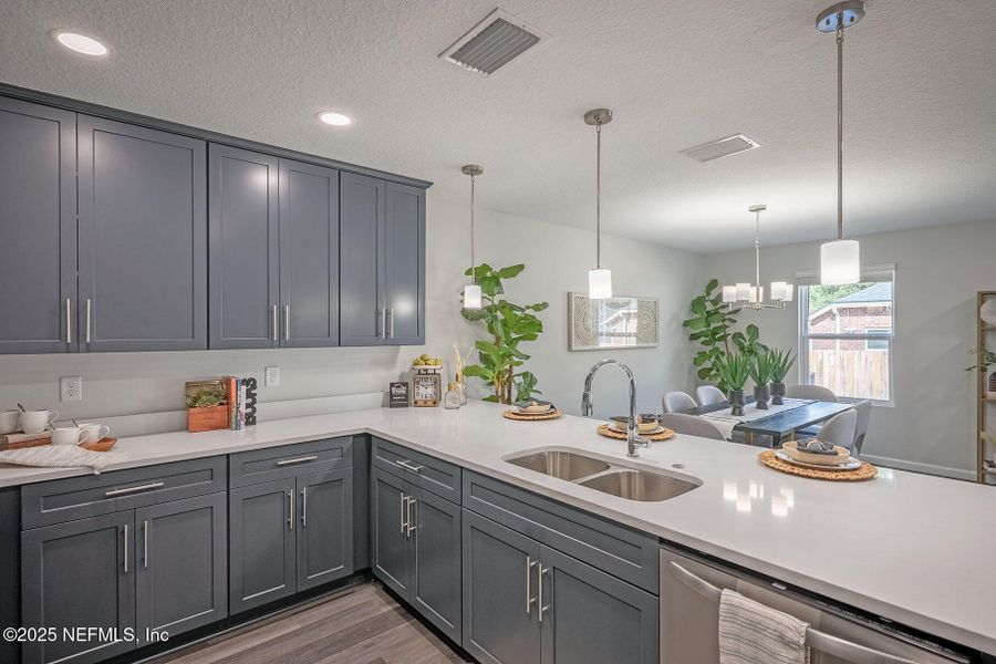Furnished interior view inside a new home in , Jacksonville (Image 19).