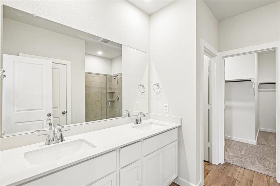 Furnished interior view inside a new home in Overland Grove, Forney (Image 7).