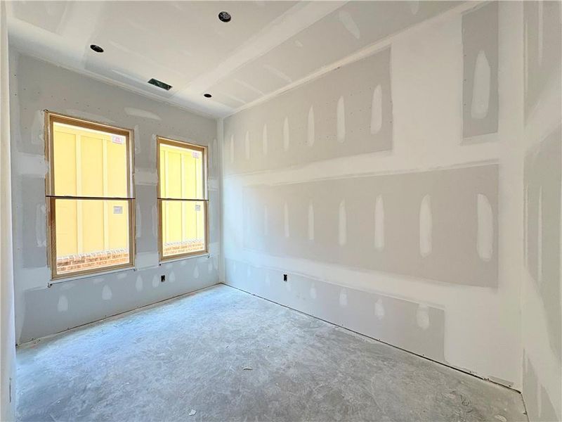 In-progress construction of a new home in The Tillery, Marietta, GA (Image 81).