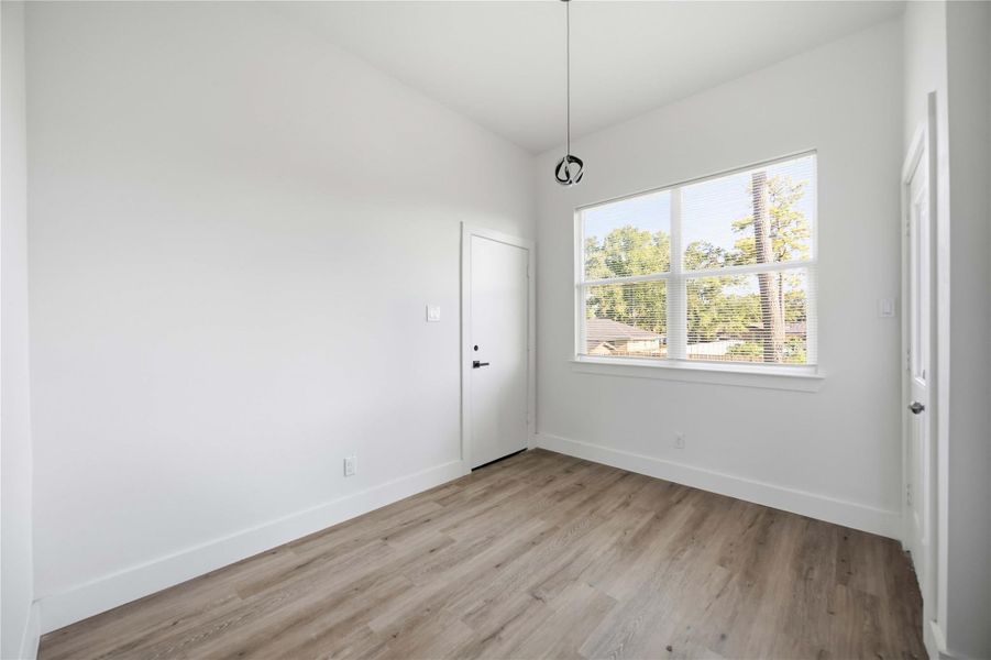 Spacious, unfurnished interior of a new home in , Houston (Image 10). Spacious, unfurnished interior of a new home in , Houston (Image 10).