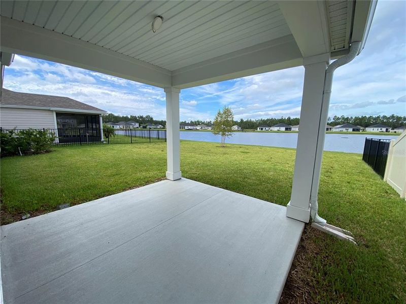 Exterior details and patio area of a home in Somerset - Executive Series, Palm Coast (Image 3).