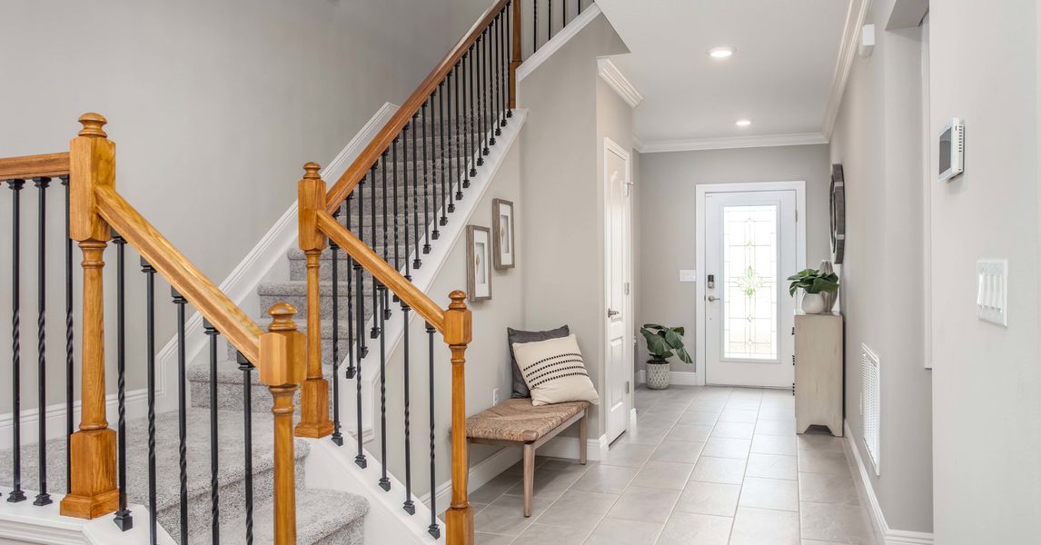 Representative furnished interior of a home built from the Lexington by Maronda Homes in Lake County Communities, Mount Plymouth (Image 51).