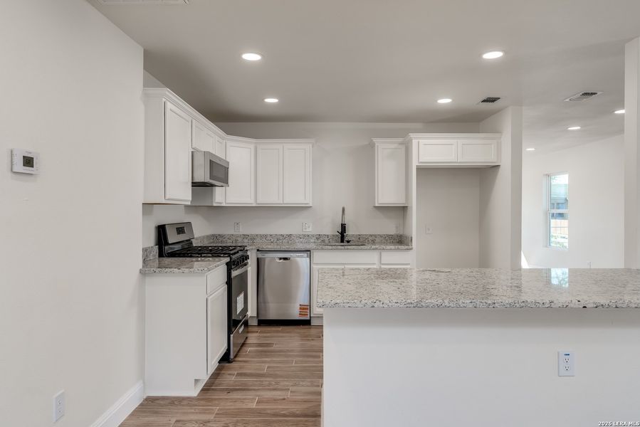 Furnished interior view inside a new home in , San Antonio (Image 3).