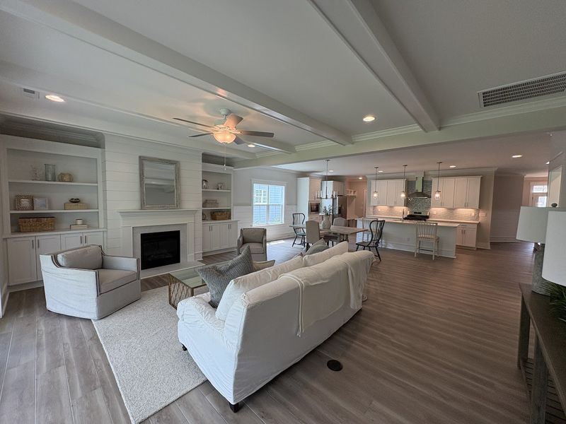 Furnished interior view inside a new home in Riverside Cove, Wilmington (Image 19).