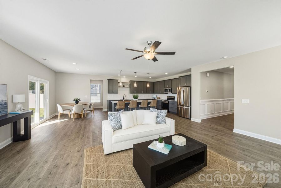 Furnished interior view inside a new home in , Stanfield (Image 13).