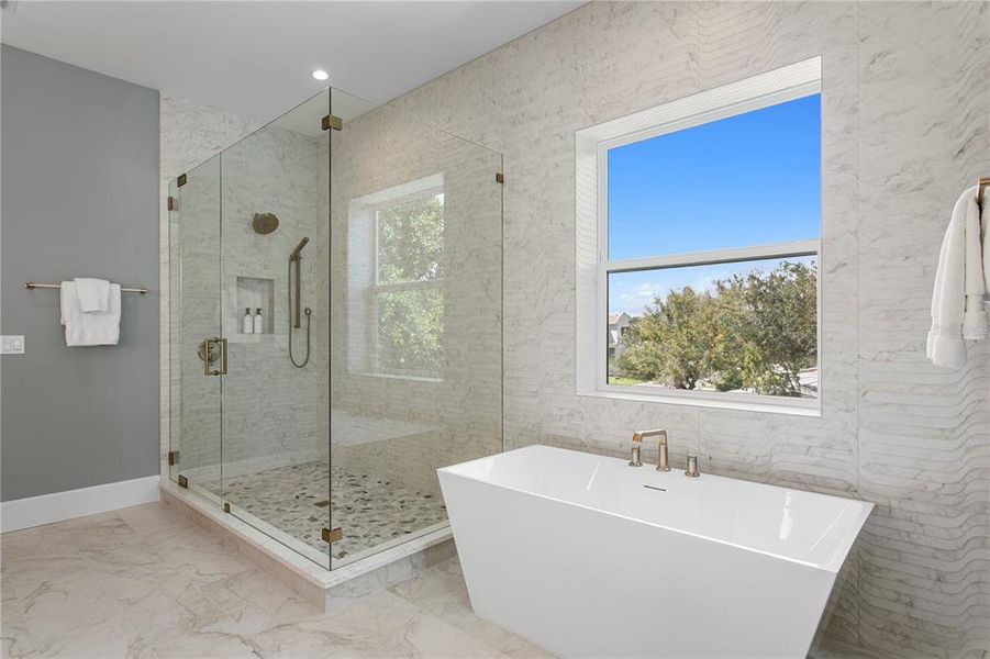 Furnished interior view inside a new home in , Tampa (Image 16).