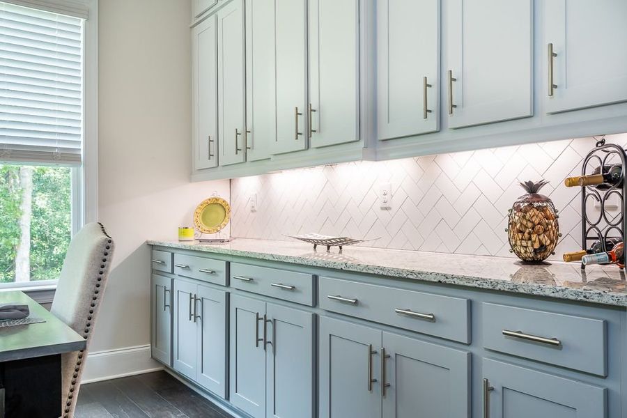 Representative furnished interior of a home built from the Columbia by Greybrook Homes in Harbor Watch, Statesville (Image 15).