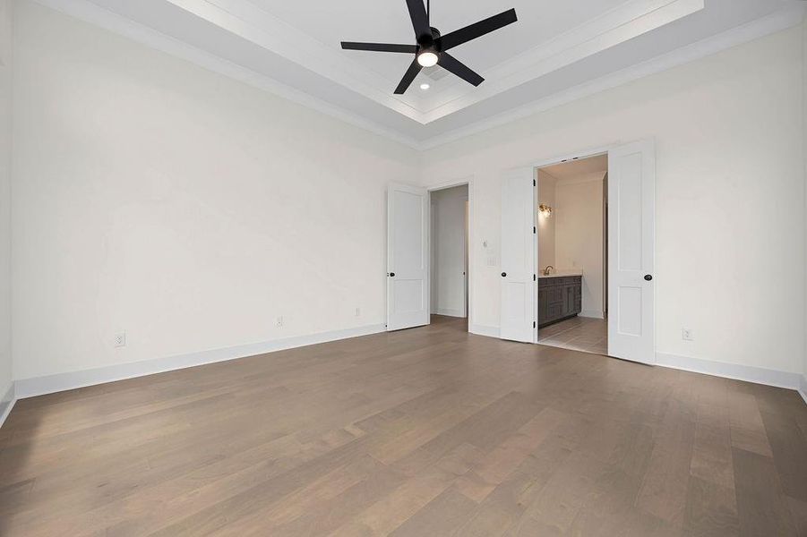 Spacious, unfurnished interior of a new home in Yellowstone Farms, Cumming (Image 39).