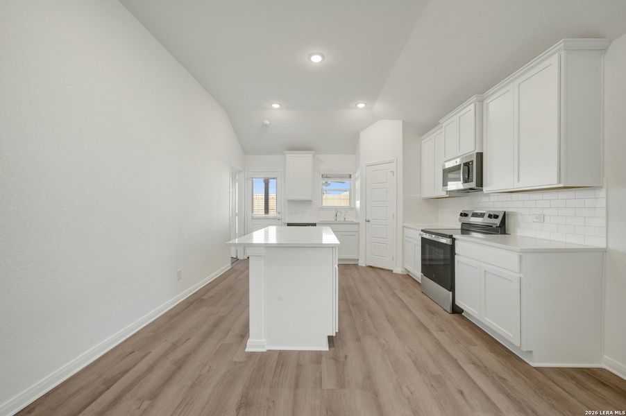 Furnished interior view inside a new home in Park Place, New Braunfels (Image 5).