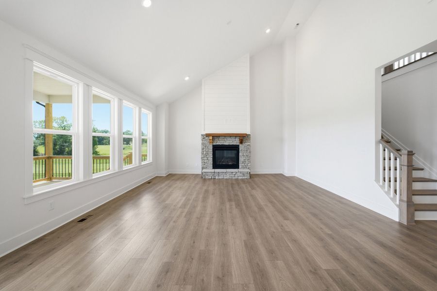 Spacious, unfurnished interior of a new home in Belvoir, Fairview (Image 28). Spacious, unfurnished interior of a new home in Belvoir, Fairview (Image 28).