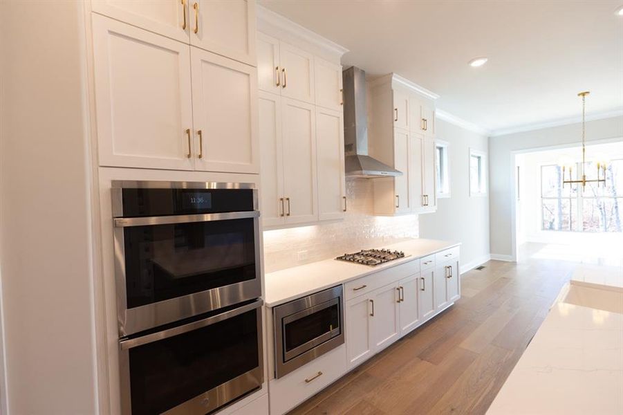 Furnished interior view inside a new home in Bellmoore Park, Johns Creek (Image 24).