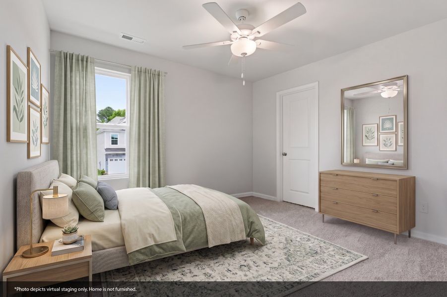 Furnished interior view inside a new home in Piper Creek, Newton (Image 13).