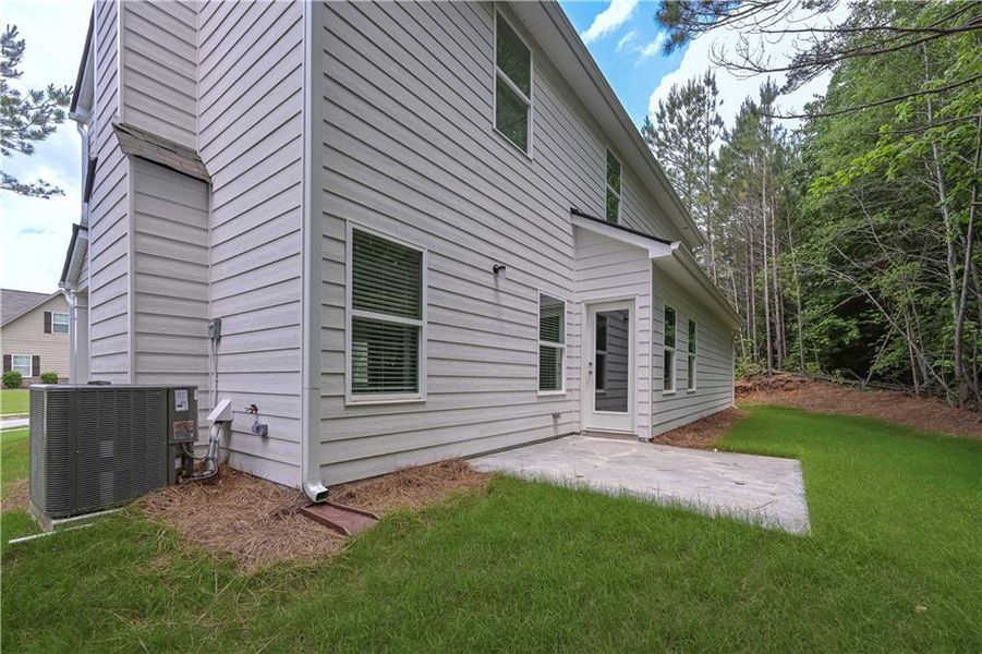 Front exterior of a new home in , Villa Rica, GA, highlighting curb appeal (Image 17). Front exterior of a new home in , Villa Rica, GA, highlighting curb appeal (Image 17).