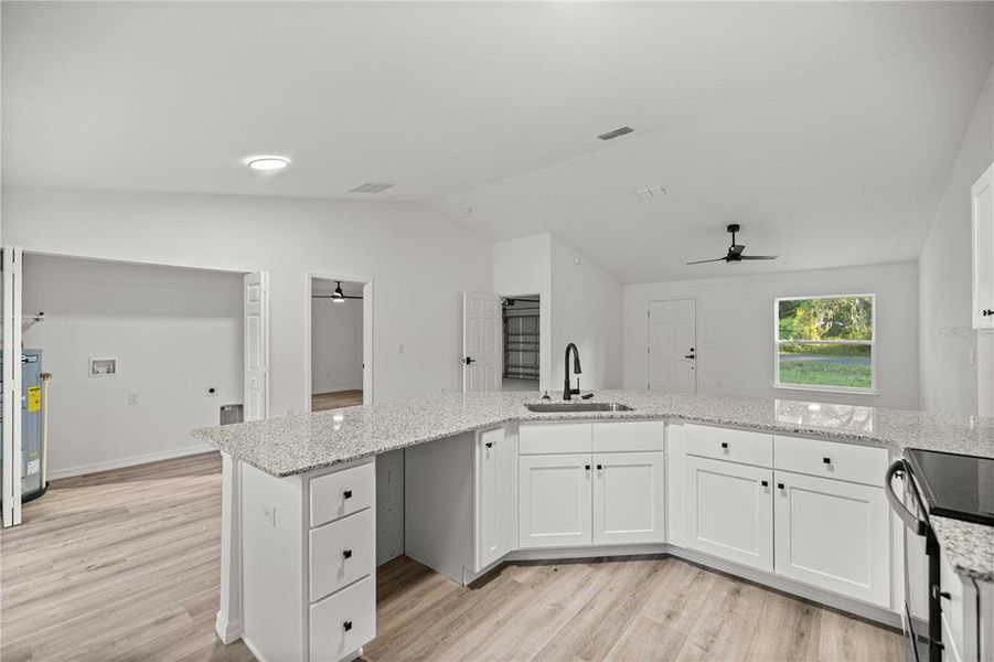 Furnished interior view inside a new home in , Dunnellon (Image 5).