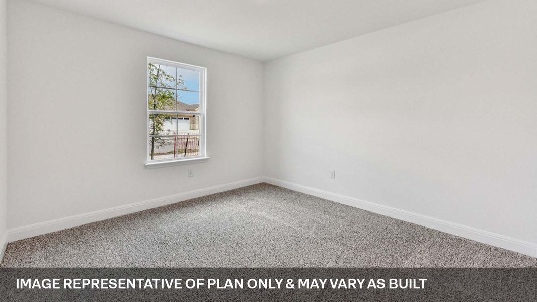 Representative unfurnished interior of a home built from the The Grayson by D.R. Horton in Riverview, Georgetown (Image 21).