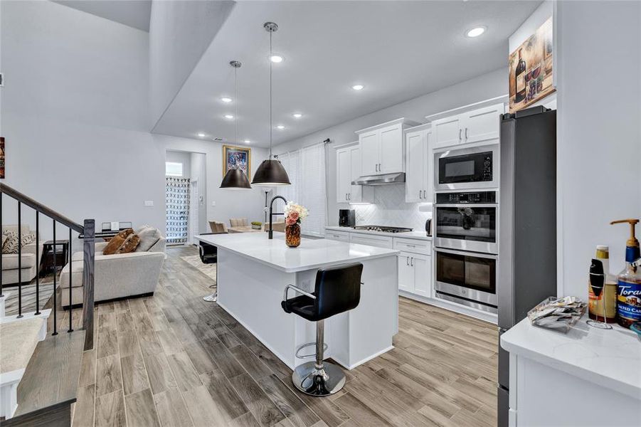 Furnished interior view inside a new home in , Sachse (Image 7). Furnished interior view inside a new home in , Sachse (Image 7).