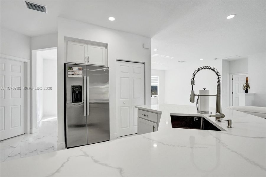 Furnished interior view inside a new home in , Loxahatchee (Image 71).