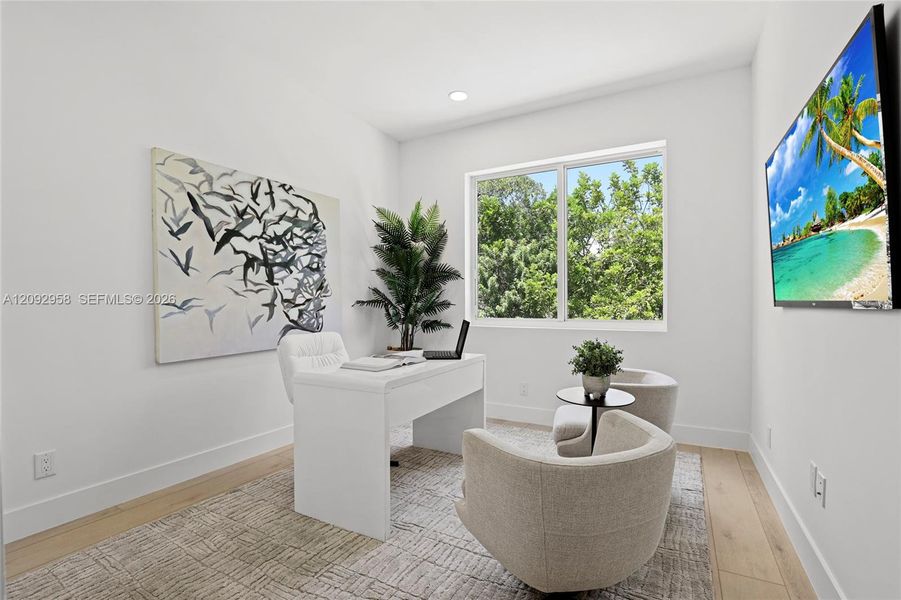 Furnished interior view inside a new home in , Fort Lauderdale (Image 16). Furnished interior view inside a new home in , Fort Lauderdale (Image 16).