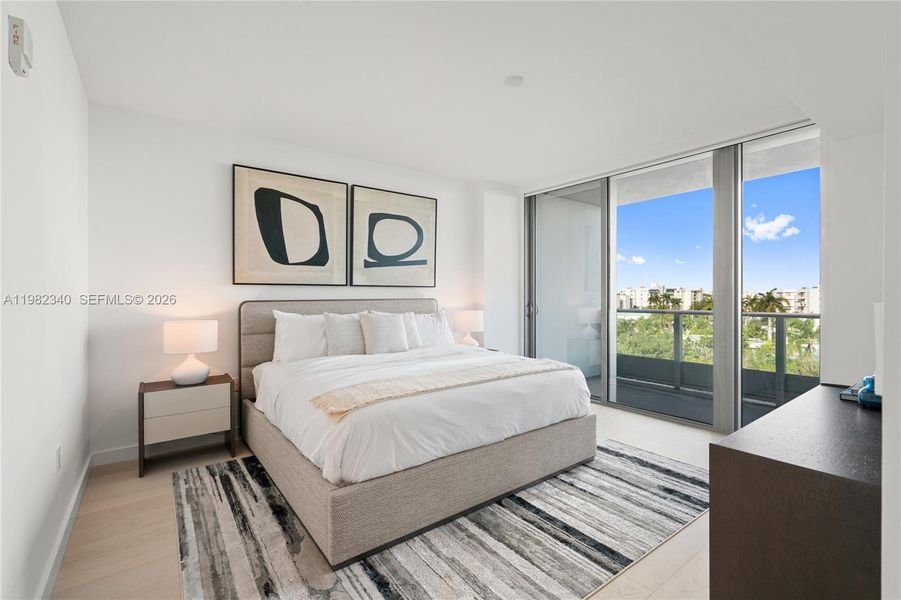 Furnished interior view inside a new home in , Bay Harbor Islands (Image 30).