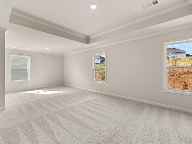 Spacious, unfurnished interior of a new home in Haven Abbey, Cumming (Image 26).