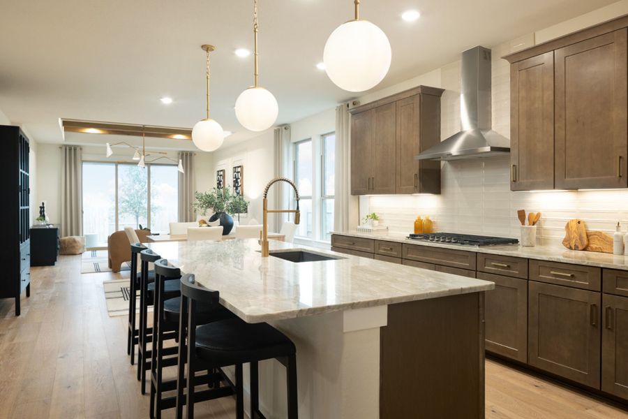 Representative furnished interior of a home built from the Fox Hollow by Pulte Homes in Sunfield, Mustang Ridge (Image 12).