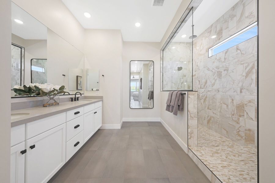 Representative furnished interior of a home built from the Garnet by Mattamy Homes in Landmarke, San Tan Valley (Image 31).