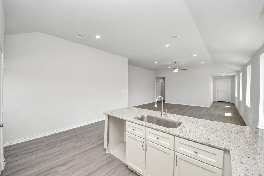 Furnished interior view inside a new home in Santa Fe, Cleveland (Image 7).