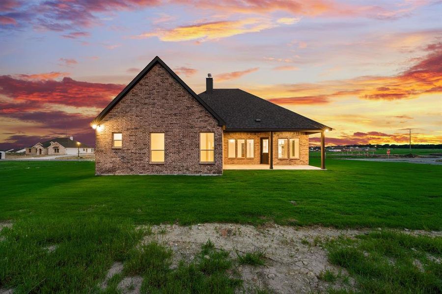 Exterior details and patio area of a home in Fairview Meadows, New Fairview (Image 3). Exterior details and patio area of a home in Fairview Meadows, New Fairview (Image 3).