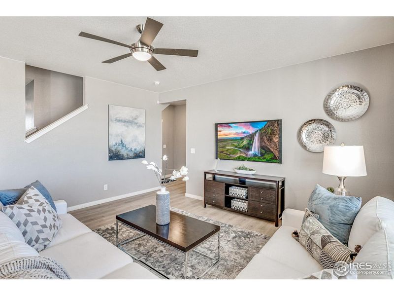 Furnished interior view inside a new home in Tailholt, Severance (Image 9).
