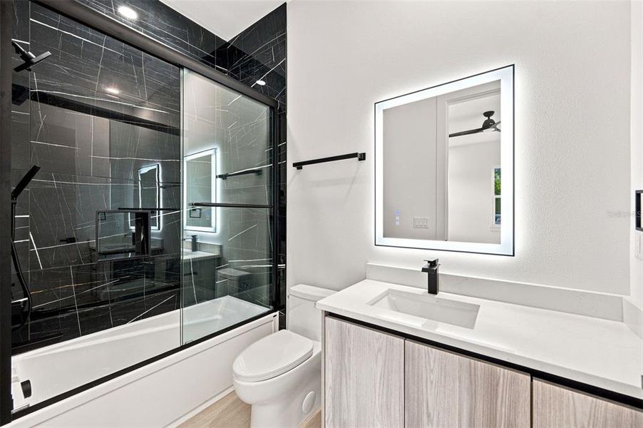 Furnished interior view inside a new home in , Sarasota (Image 14).