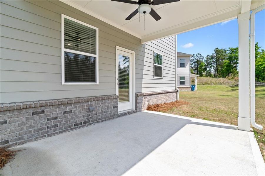 Exterior details and patio area of a home in , Lawrenceville (Image 29).