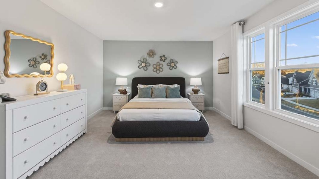Furnished interior view inside a new home in Sylvan Creek, Denver (Image 15).