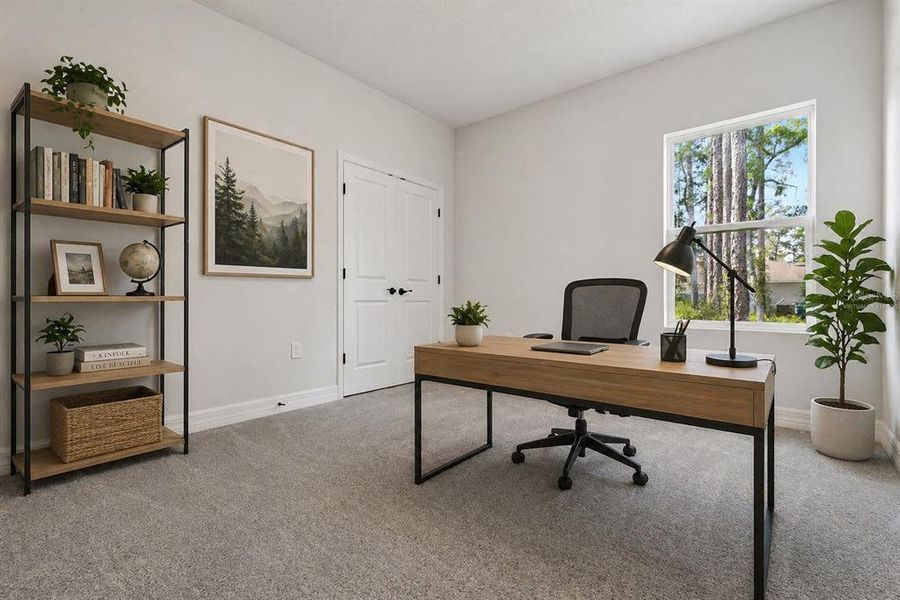 Furnished interior view inside a new home in , Ocala (Image 12).