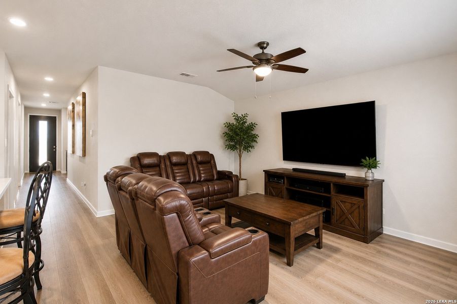 Furnished interior view inside a new home in Catalina, Converse (Image 6).