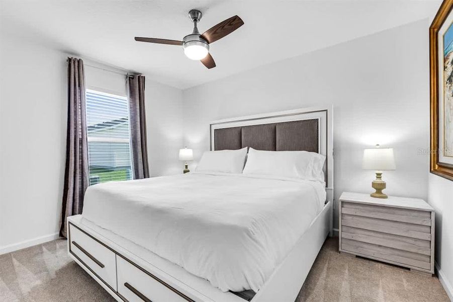 Furnished interior view inside a new home in , The Villages (Image 24).