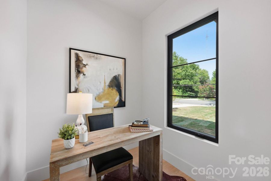 Furnished interior view inside a new home in , Charlotte (Image 35).