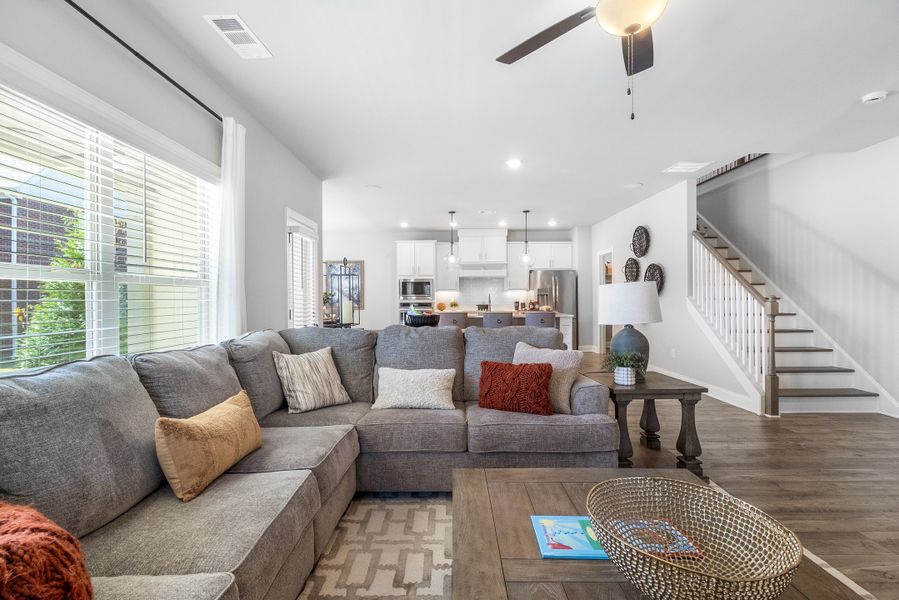 Furnished interior view inside a new home in Ridge Pointe, Athens (Image 18).
