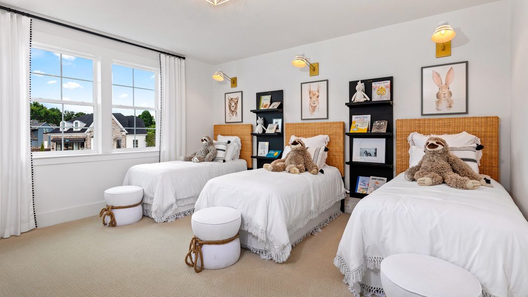 Representative furnished interior of a home built from the The Inspire by DRB Elevate. in Brook Run, Fort Mill (Image 17).