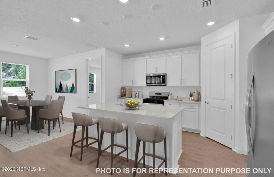 Furnished interior view inside a new home in Double Branch, Middleburg (Image 6).