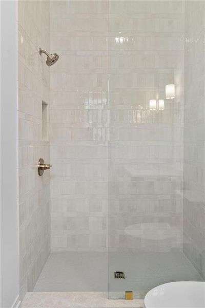 Close-up of interior finishes inside a home in , Atlanta (Image 19).