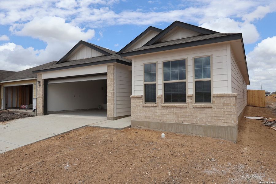 In-progress construction of a new home in Verano Farms, San Antonio, TX (Image 32).